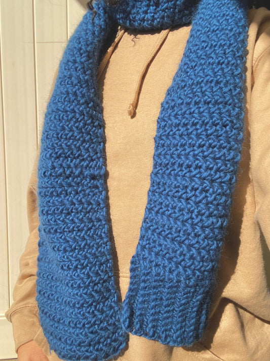Uneven Chunky Scarf Pattern