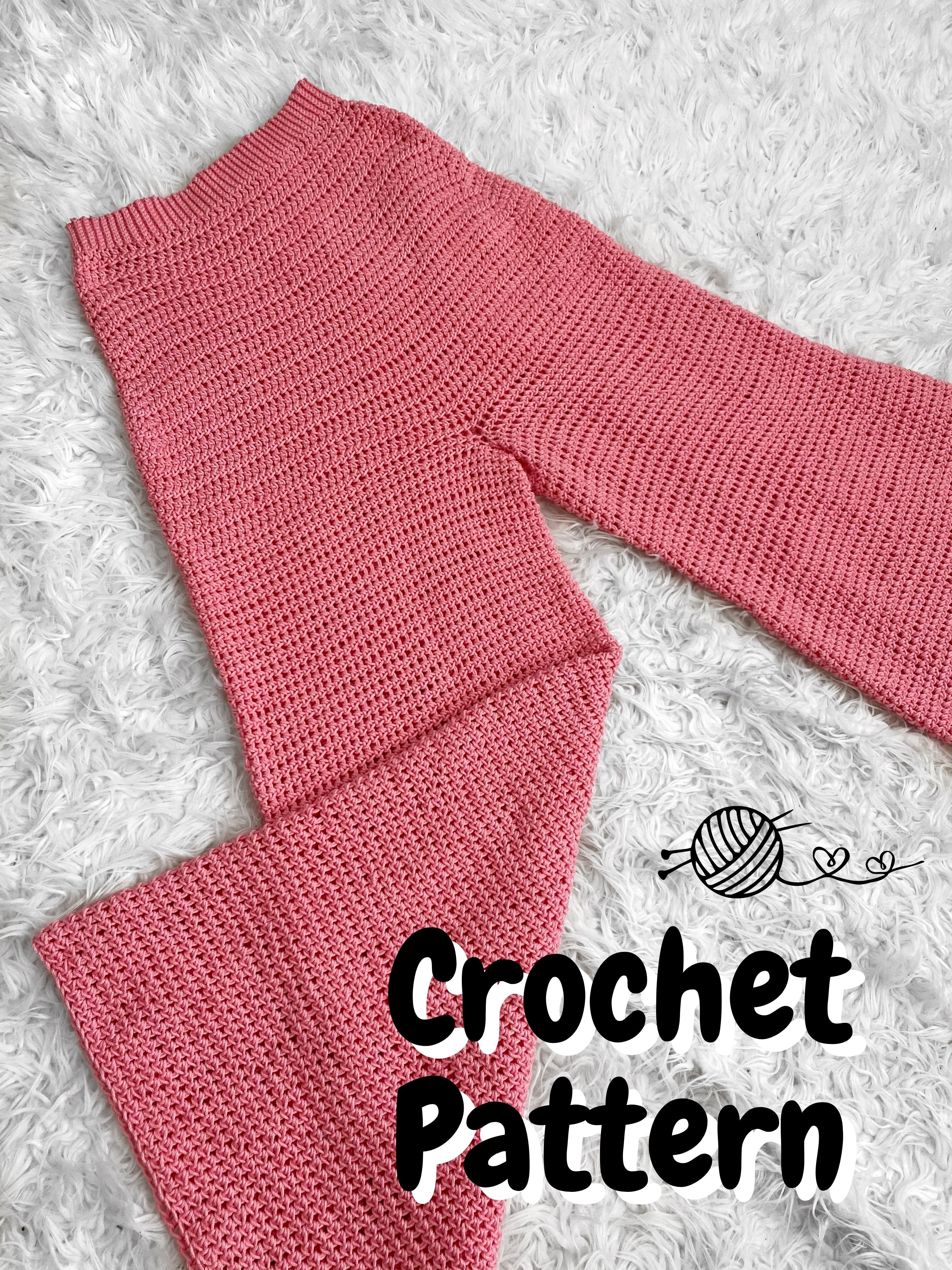 Buy Crochet PATTERN High Waist Baby Trousers english Only Online in India -  Etsy
